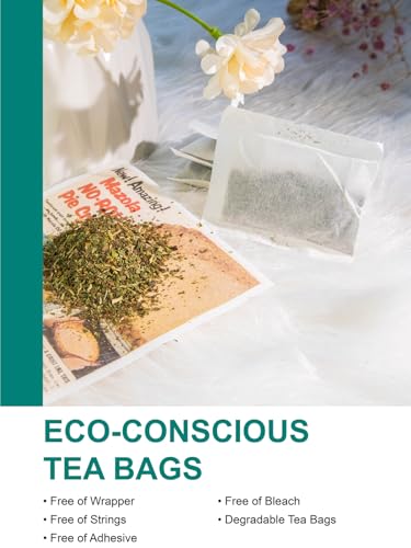 TeeLux Löwenzahn Tee Beutel 100 Stück, Vegan, Löwenzahnwurzel & Blätter, Reiches Aroma, Natürlicher Koffeinfreier Kräutertee