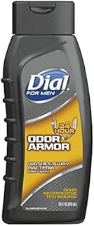 Dial For Men Antibacterial Body Wash, Odor Armor 16 oz ( Pack of 3)