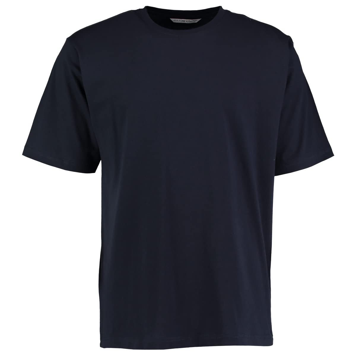 Kustom Kit Mens Short Sleeve T-Shirt, Navy Blue, XXXXX-Large. KK500