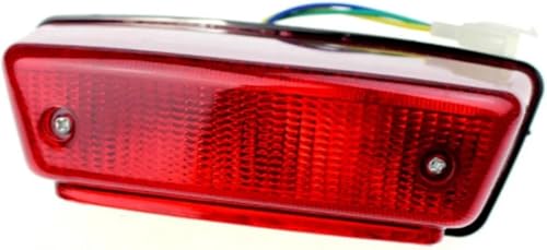 Luz trasera para Yamaha YBR 125 soluciona fallos de freno e intermitentes rotos