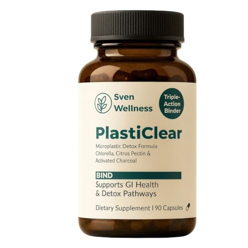 PlastiClear Microplastic & Heavy Metal Detox Binder –...
