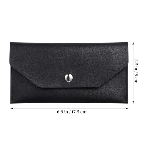 Ladies Purse Envelope Clutch Cash Budget Envelopes Black Cash Wallet Women's Long Wallet3