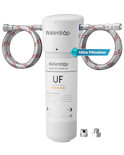 Waterdrop 10UAW-UF 0.01 μm Ultra Filtration Under Sink Water Filter System