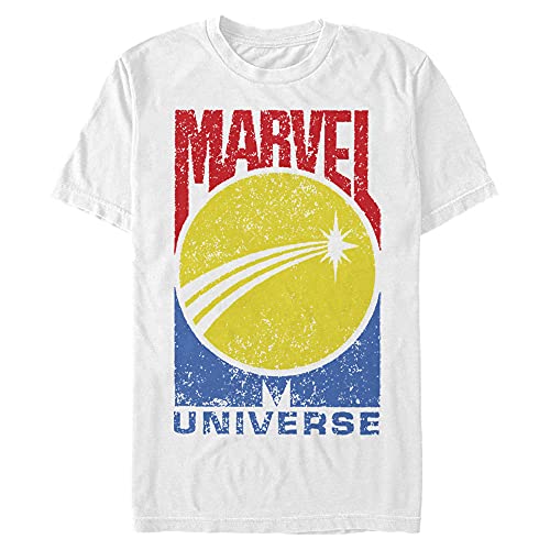 Marvel Logo T-Shirt Homme en coton peigné premium durable