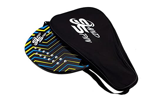 Raquete de Beach Tennis Sand Spin Aloha Blue + Capa