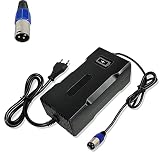 YZPOWER 54,6V 4 A Chargeur De Batterie Au Lithium 48V 13S pour Trottinette Électrique, Vélo Électrique, ebike avec 3 Broches XLR Connecteur