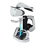 ps vr 2019 games ★ Cargo rápido: carga completa para su controlador táctil en aproximadamente 2 horas. Después de completar el ensamblaje, coloque el controlador en el asiento de carga y conecte el cable de carga magnético al conector.