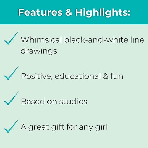 Hopscotch Girls I Am Confident, Brave & Beautiful: Inspirational Coloring Books For Kids - Coloring Books For Kids Ages 4-8 - Fun Kids Coloring Books - Coloring Books Girls With 24 Coloring Pages #TOP5