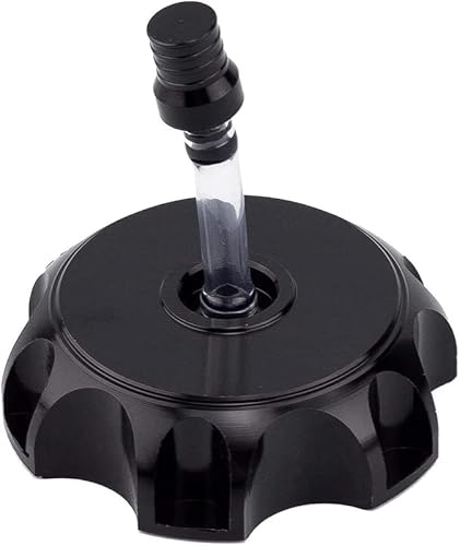 Motorcycle Gas Fuel Tank Cap, Dirt Bikes Gas Cap With Breather Valve For 50Cc 70Cc 90Cc 110Cc (Black) #TOP4