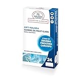 P6 Nausea Control, Gomme da Masticare Azione Anti-Nausea, Senza Zucchero, a base di Zenzero, Finocchio e Carciofo, Sollievo per Nausea e Difficoltà Digestive - 1 Confezione da 24 Gomme