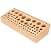 Oumefar Soporte de Estante de Cuero Soporte de Estante de Herramientas de Madera para Cuero de Bricolaje Hecho a Mano