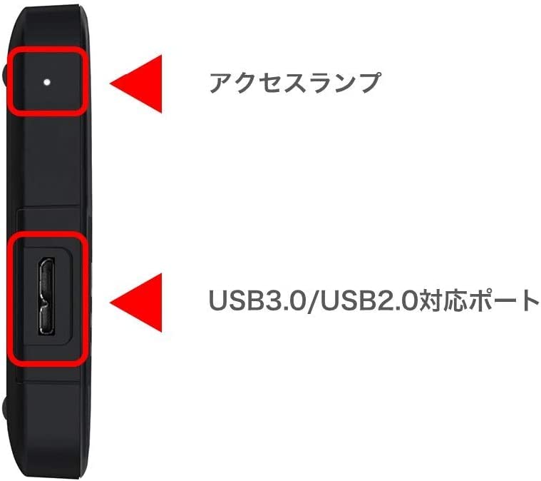 Amazon | ウエスタンデジタル(Western Digital) WD ポータブルHDD 2TB