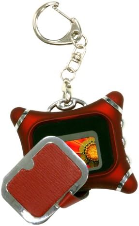 NEXTAR N1-101 1.1-Inch Red Key Chain Photo Viewer