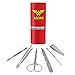 Wonder Woman Wonder Mom Logo Stainless Steel Manicure Pedicure Grooming Beauty Care Travel Kit