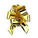 20 PCS Pull Bow,Large Metallic Gold Gift Wrap Pull Bows - 4.7" Wide, Golden Ribbon Big Pull Flower Bows for X-mas Gifts and Presents, (Metallic Gold)