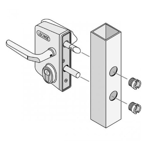 Serrure LCKX Locinox