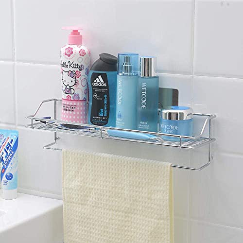 Xhjtd Suction Cup Storage Rack Bathroom Rack Bathroom Toilet Bathroom Wall Hanging Storage Rack Bathroom Accessories Storage Rack Bathroom Corner Rack-Magic Seamless Towel Rack,Wall-Mounted #TOP5