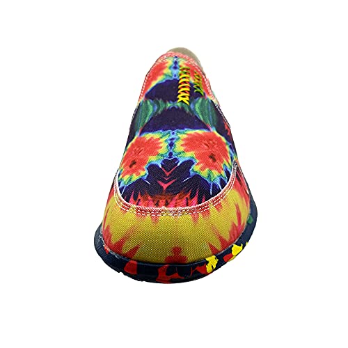 Men's Casual Canvas Slip on Loafers Leisure Flat Boat Shoes4