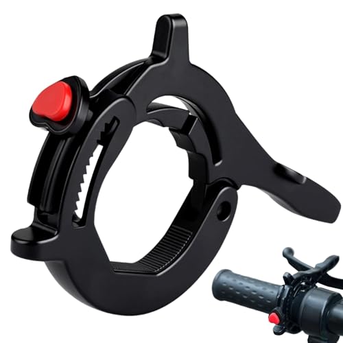 VILPKWMP Universal Motorcycle Throttle Locks Cruise Control Throttle Lock Cruise Control Motorcycle Assist Clamp Easy Installation Compatible with Most Handlebars for Long Rides (1 Pc Black)
