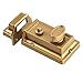 SUMBIN Night Latch Lock Zinc Cylinder with Latch Bolt Gold Finish