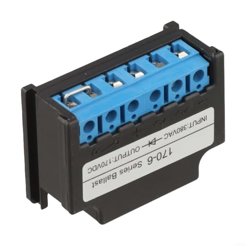Speedy Zlks11706 Motor 99170v Module Brake for 220v380v for Dc Output 10ns Recovery Time Motors Pbt Unit Input Industrial Compact(BLACK)