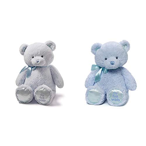 Baby GUND My First Teddy Bear Jumbo Stuffed Animal Plush, Blue, 36