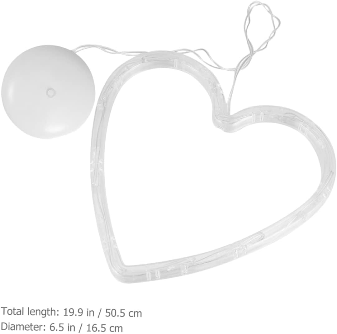 DOITOOL 12pcs Led Cup Hanging Lights Heart-Shaped Decor for Christmas Weddings and Parties Battery Operated Eye-catching Ambiance for and Rooms