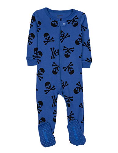 Image of Leveret Kids Pajamas Baby Boys Girls Footed Pajamas Sleeper 100% Cotton (Size 6-12 Months-5 Toddler)