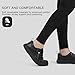 Treesky Non Slip Work Shoes for Women in Food Service - Slip Resistant, Waterproof, Comfortable & Lightweight Sneakers, Suitable for Restaurant, Kitchen & Nursing Crews