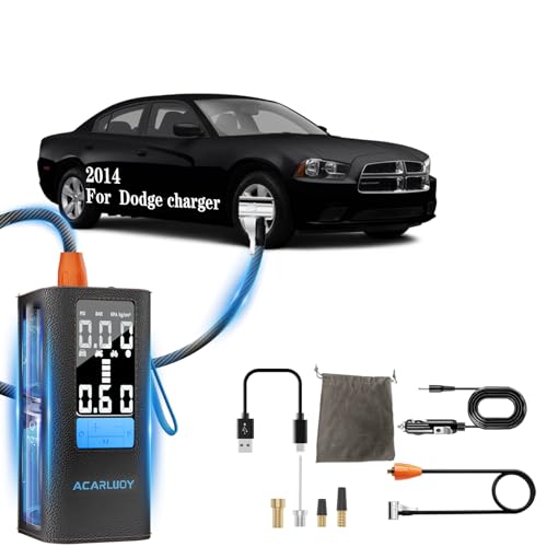ACARLUOY Portable Air Compressor for Car Tires,Fit for Dodge Charger 2014