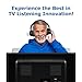 TV · EARS 5.8 GHz Wireless Headphones System for TV, Voice Clarifying for Listening & Watching Experience with Rechargeable Batteries, Adjustable Sound, Works with most TV Brands, Range up to 100 Feet