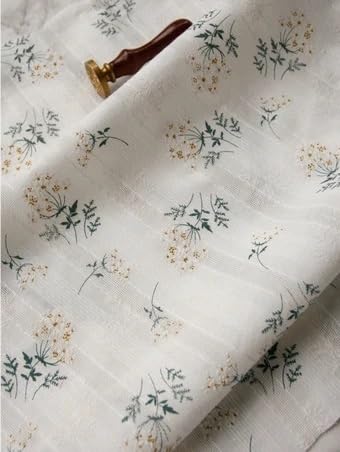 Tissus Couture Tissage Jacquard brodé en pur coton, tissu Cheongsam for robe et vêtements, couture, bricolage(3,1 meter)