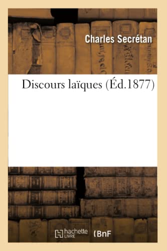 Discours Laïques (Philosophie) (French Edition)