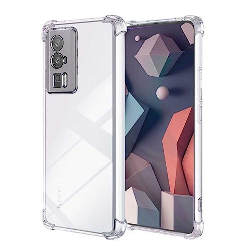 OcioDual Funda Protectora de TPU para Poco f5 Pro, Carcasa de Protección