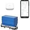 NSF Certified YoLink FlowSmart All-in-One Smart Water Meter & Auto Shutoff for 1.5 Pipes, LoRa Long-Range, Real-Time Leak Detection, 10-Year Battery, 80+ Device Ecosystem, Hub Included YS5018