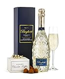Thornton & France Prosecco & Chocolates Gift Set | Sparkling White Wine With Chocolate Truffles
