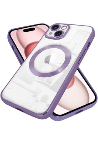 �V�Y�J�E�B��Re iPhone 15 �P�[�X MagSafe�Ή� �N���A �����Y�ی� �J�o�[ ���C�����X�[�d �ϏՌ� �n�C�u���b�h7 �X�}�z�P�[�X 1���� �_�[�N�p�[�v��
