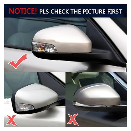 Intermitente Retrovisor para Volvo S40 S60 V50 Lente de Giro Izquierdo y Derecho 3