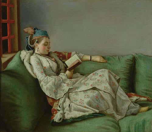 Affiche Maria Adelaide in Turkish Costume 60x90cm Jean Étienne Liotard