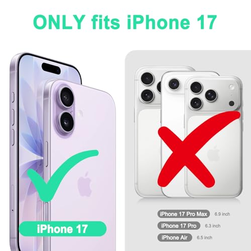 Coque portefeuille iPhone 17 antichoc pour éviter les rayures d'écran - 2