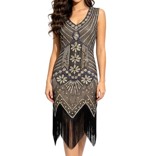 Robe de bal des années 20 confortable pour danser sans compromis