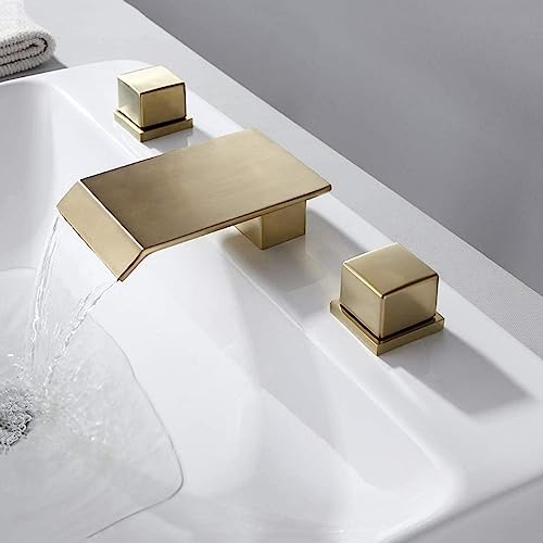 Robinet cascade pour lavabo en laiton noir chic et durable