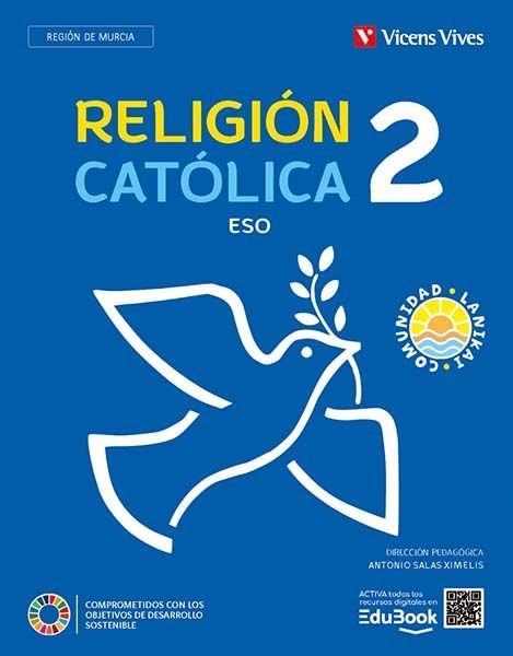 Portada de Religión Católica 2º ESO. Región de Murcia