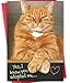 LiuuLi Funny Dad Fathers Day Card from Cat, Humor Cat Dad Gifts on Father's Day, Gift for Pet Cats Lover