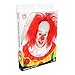 Widmann 02004 Wig Clown Bald with Red Hair in Box Horror Killer Theme Party Halloween, Multicoloured, Standard Size