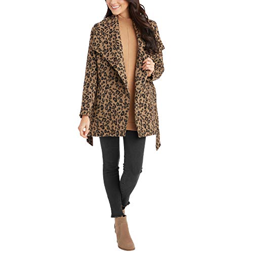 Mud Pie Women's Albany Leopard Coat3
