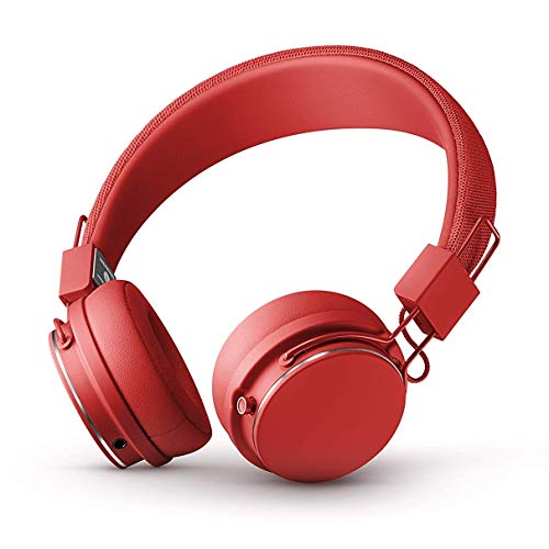 Urbanears Plattan 2 Bluetooth Rojo Supraaural Diadema Auricular - Auriculares (Supraaural, Diadema, Inalámbrico y alámbrico, 106 dB, 145 g, Rojo)