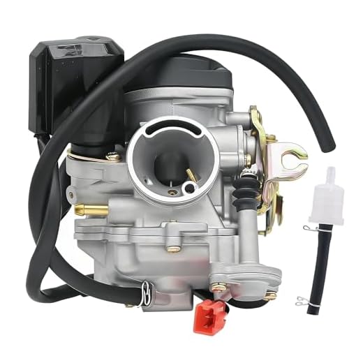 NIMTEK 49cc Scooter Carburetor for GY6 50cc 4 Stroke Moped ATV Go Karts Scooter 139QMB PD18J Engines with Jet Upgrades