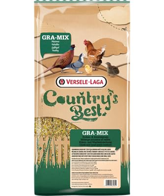 Versele Gra Mix - Mezcla de pollitos y codornices 4 kg con adhesivo PEEDEE PETS