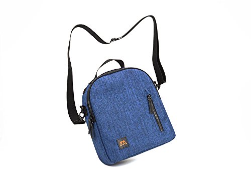 Bolso de vuelo MOS Nest azul grande miniatura 2